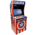Arcadekast Captain America 5000 games - vooraanzicht