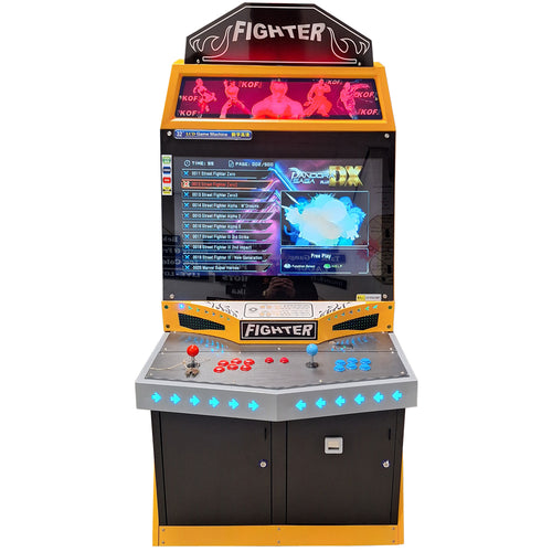 Arcadekast Fighter - vooraanzicht