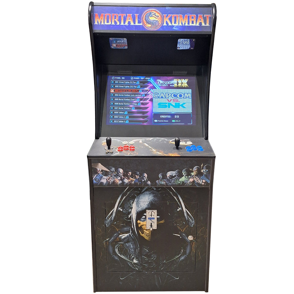 Arcadekast Mortal Kombat - vooraanzicht