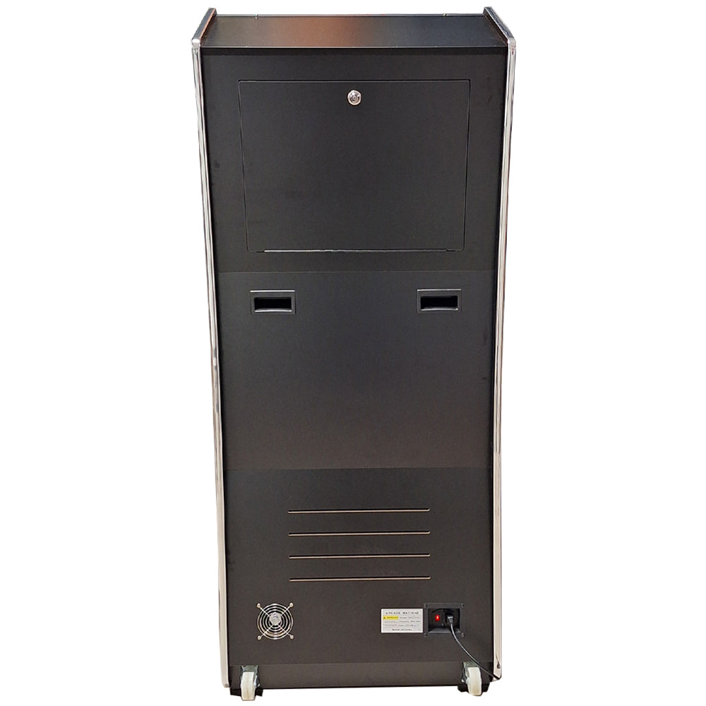 Arcadekast Retro Slim - achteraanzicht