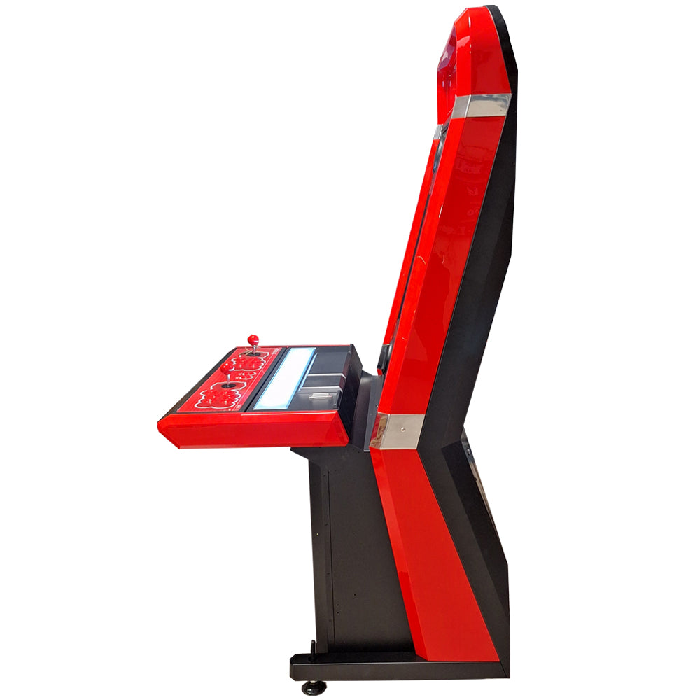 Arcadekast Taito Rood - linkerzijde